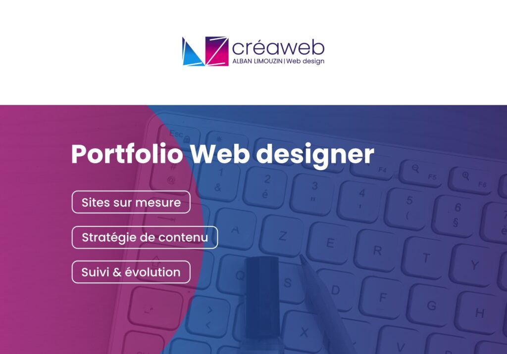 Portfolio LZ Créa  – Alban Limouzin, web designer & graphiste freelance