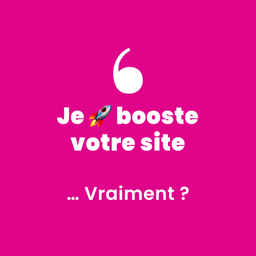 "Je 🚀 booste votre site"... vraiment ?Aujourd'hui, on "🚀 boost" à toutes les sauces. C'est rassurant, vendeur… mais dans les faits, le résultat est souvent décevant. C’est ce que me disent des clients, qui ont été laissés seuls après la "livraison du site".Derrière ces promesses, on retrouve souvent des profils qui ne sont ni designers, ni stratèges, et qui peinent à construire un site qui fonctionne réellement. Ils rassurent, ont un joli discours, une belle énergie… mais ça s'arrête souvent là.Soyons clairs : un site techniquement terminé, mais mal pensé est pire que pas de site du tout 💣. Ce type de site ne fait pas que décevoir, ne pas porter ses fruits : il installe un doute chez le client, qui finit par remettre en question son offre, son positionnement ou son marché, alors que le problème vient généralement du "🚀 booster de site".Quand je reprends un site réalisé par un(e) "🚀 booster de site", la prestation a été généralement réalisée par une  personne sympathique, impliquée, avec de bonnes intentions. Mais le travail livré reposait sur des bases fragiles : pas de structure réfléchie, solide, un message flou, une hiérarchie absente et un design approximatif. Ce type de situation ne devrait jamais exister dans un cadre professionnel.Un site web n'est pas une “vibe” ni un caprice à réaliser rapidement. C’est un outil précis, conçu pour être compris immédiatement, organiser l'information, orienter une décision et générer des demandes concrètes. Lorsqu’il ne remplit pas ce rôle, il devient contre-productif et ralentit plus qu’il n’aide.Le vrai problème est là : beaucoup vendent une promesse qu’ils ne maîtrisent pas réellement. Avec ces prestataires, les clients paient cher, attendent des résultats, doutent, et sont obligés de suivre… alors que le système est mal construit dès le départ. Et pour masquer ça, il faut revenir presque systématiquement à l’offre du client, à son positionnement ou à son marché.La réalité, c’est que beaucoup de sites aujourd’hui sont faits et validés rapidement et avec un niveau d’exigence insuffisant comparé à l'investissement et aux enjeux. Le résultat peut paraitre passable en surface, mais inefficace en profondeur.Un site doit être utile. On doit comprendre immédiatement ce que tu fais, à qui tu t’adresses et ce qu'il faut faire ensuite. Si ce n’est pas le cas, tu compenses en permanence alors que tout est dans le site : tu expliques, tu relances, tu rattrapes.…Je propose une approche plus exigeante, mais aussi plus honnête : travailler le fond, la structure et la logique pour construire un outil qui fonctionne réellement, et pas simplement un site qui existe.⚠️ Si ton site est en ligne, mais que tu dois compenser derrière, ce n’est pas normal.Moralité : “Cool” ≠ compétent.Le problème n'est pas toujours le client ou le budget… mais souvent le niveau réel du prestataire.
