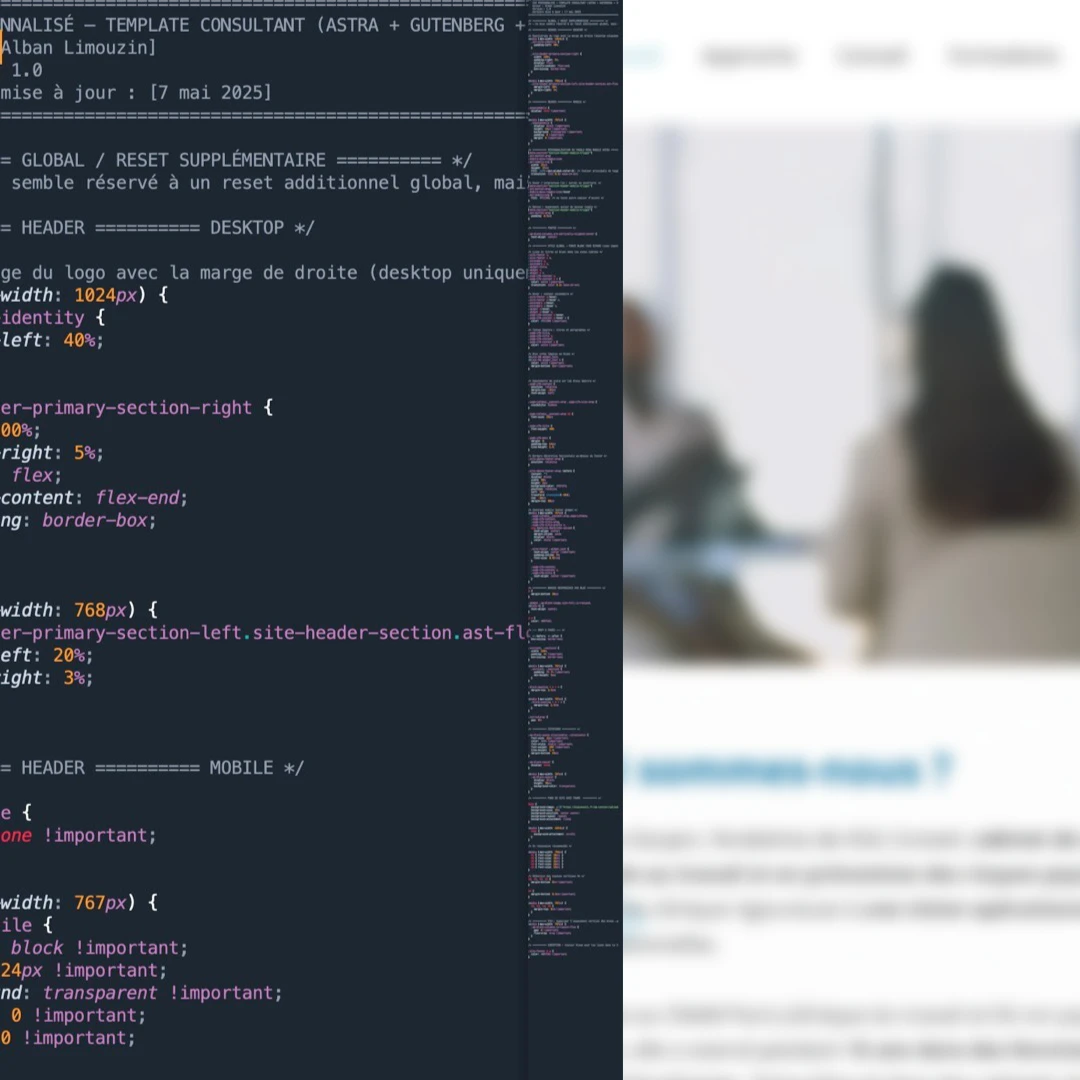 CSS et WordPress : L'élégance au Service de Votre Site 